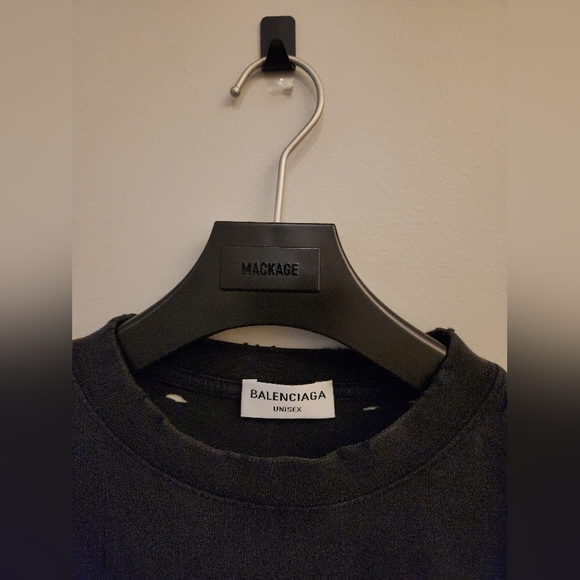 Balenciaga Shirt Distressed Size Large - Picture 6 of 6